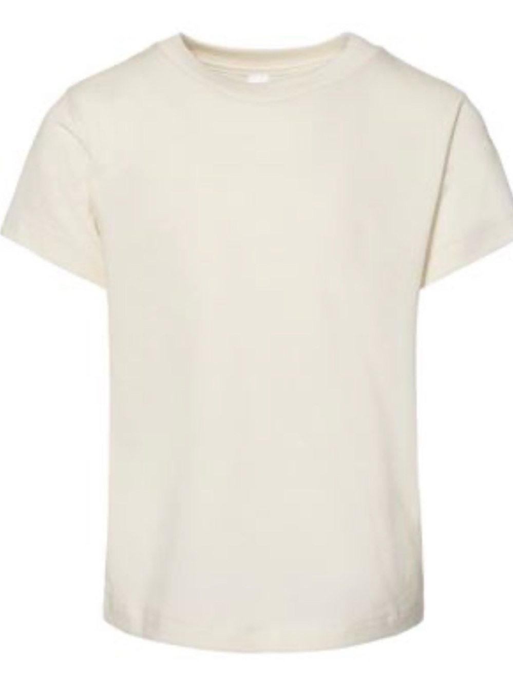 Bella+Canvas 3001T Blank Short Sleeved Tees Lot of 12 Natural 2T 3T 4T 5T Sm Md